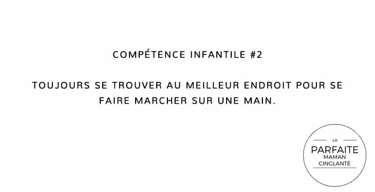 COMPÉTENCE INFANTILE 2 MAIN