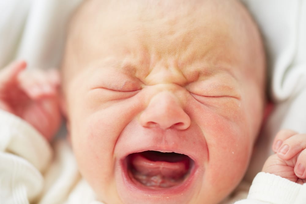 newborn crying loud
