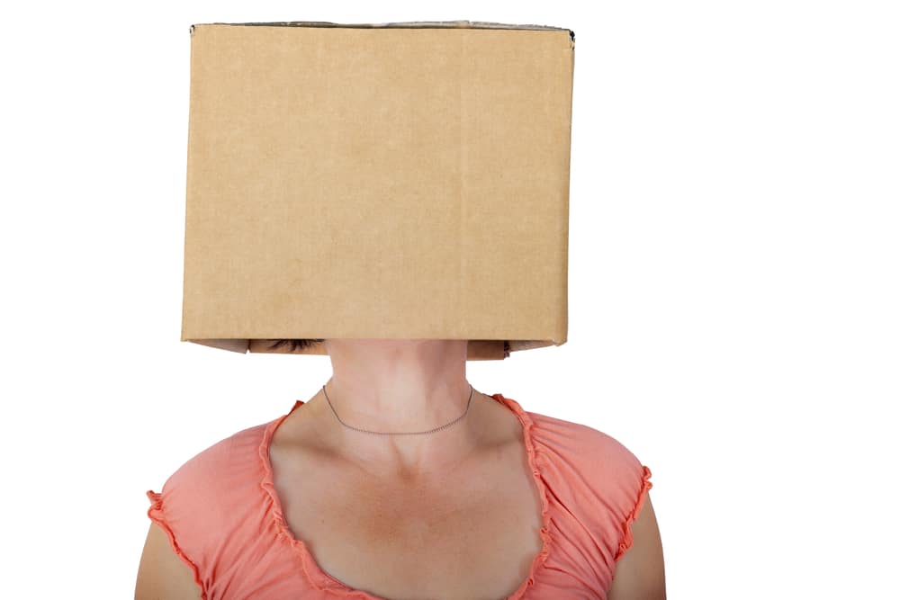 woman head box
