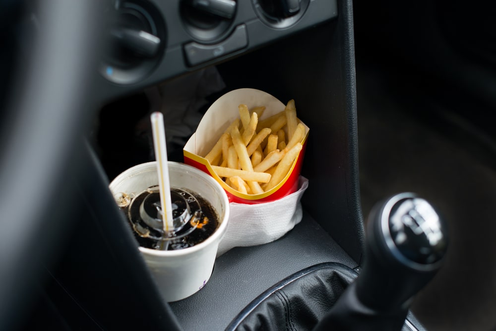 Coke,And,French,Fries,,Fast,Food,In,The,Car,,Snack