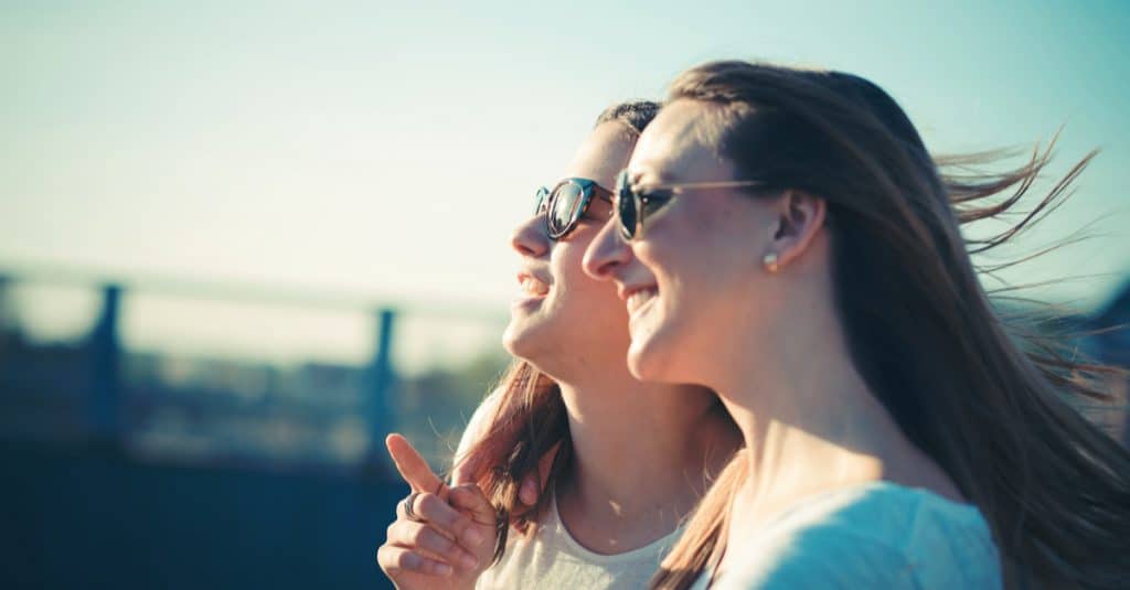 two women friends