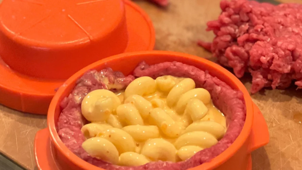 recettes sur le bbq burger au macaroni