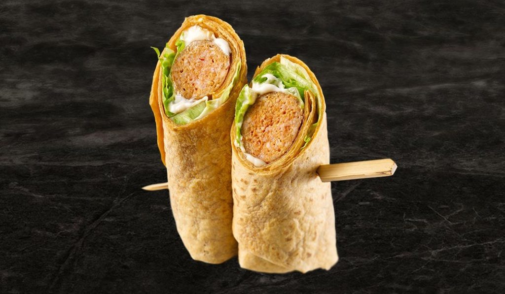 wrap à la saucisse