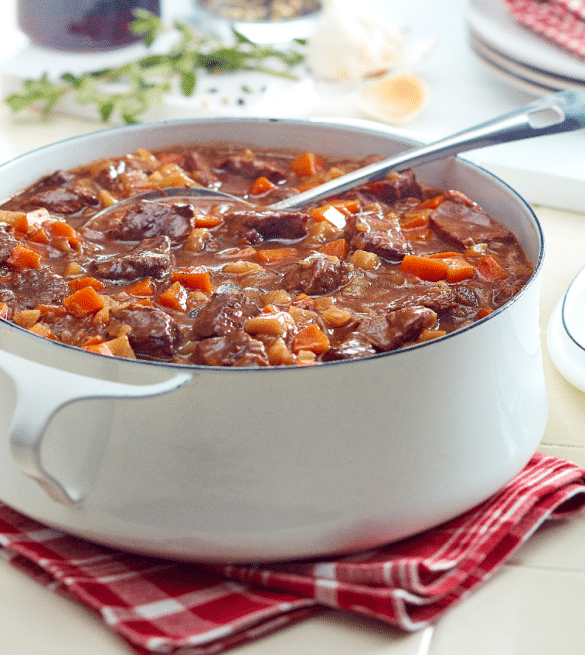 bourguignon aux pommes